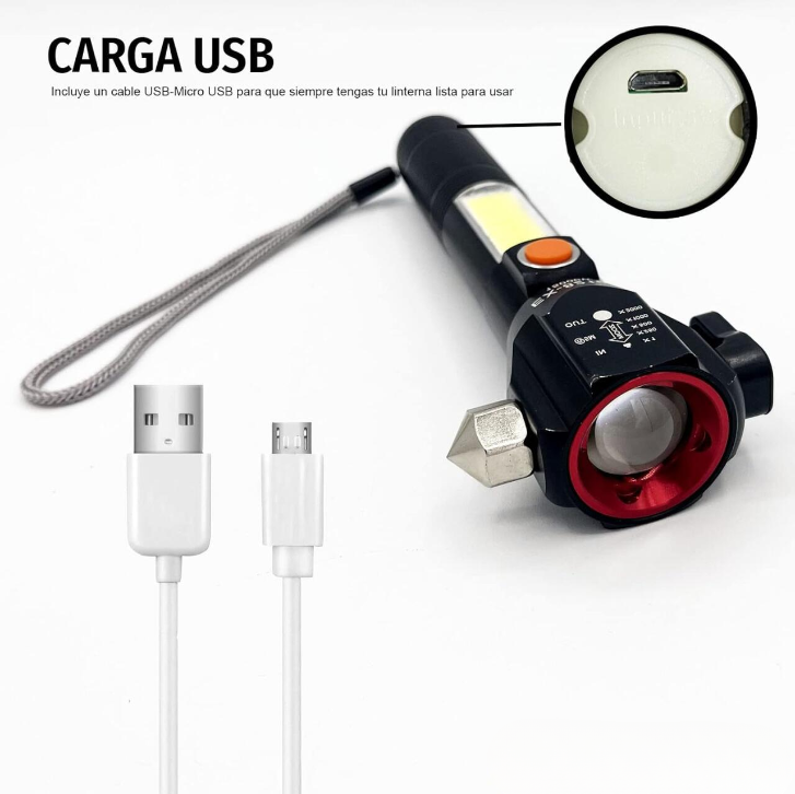 Linterna Táctica LED
