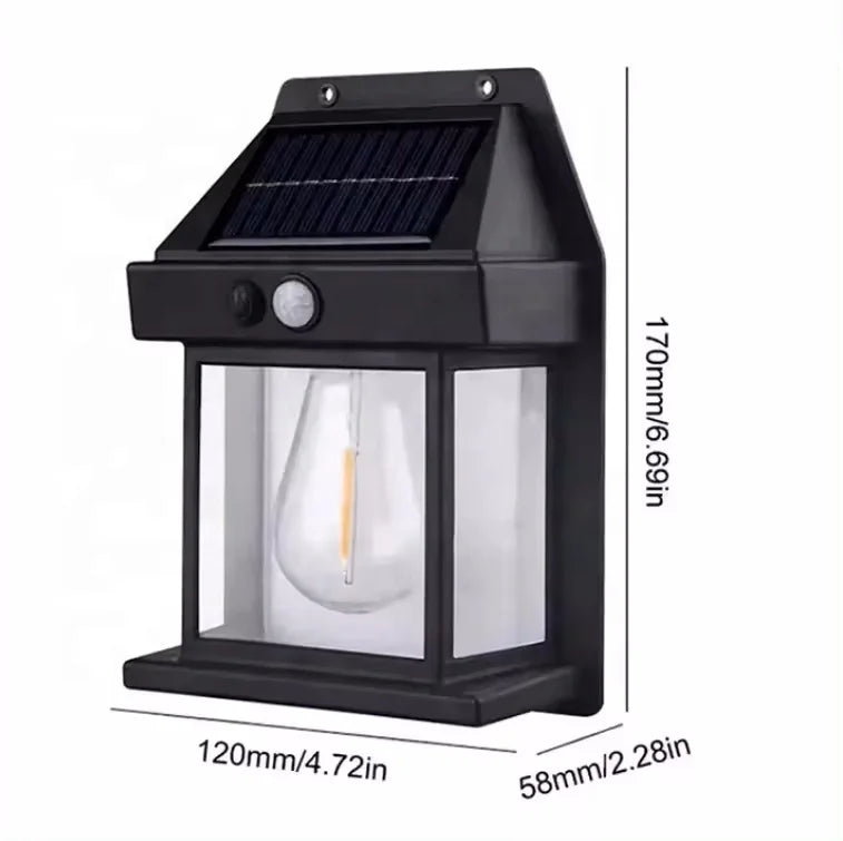 APLIQUE PARED LED SOLAR