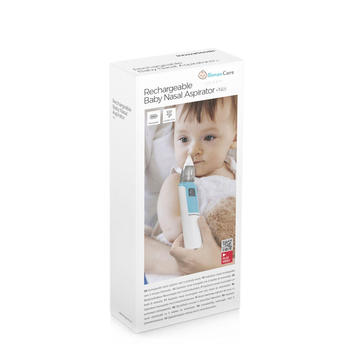 Aspirador Nasal Eléctrico para Bebés – Limpieza Suave y Segura