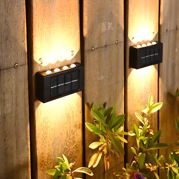 Aplique Solar de pared para exterior