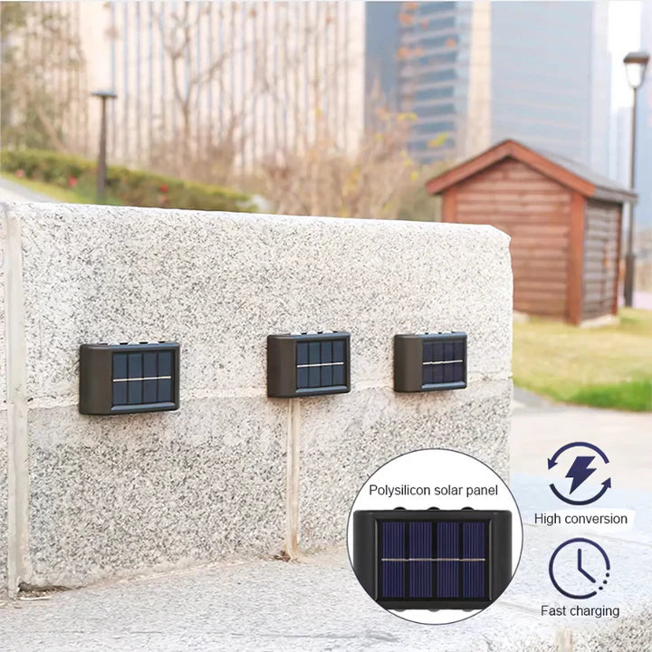 Aplique Solar de pared para exterior