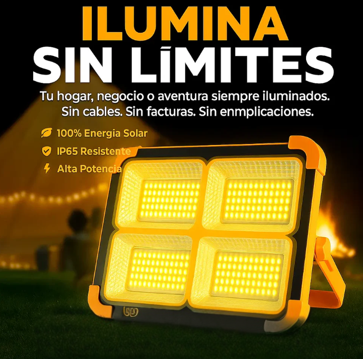 FOCO LED SOLAR 100W