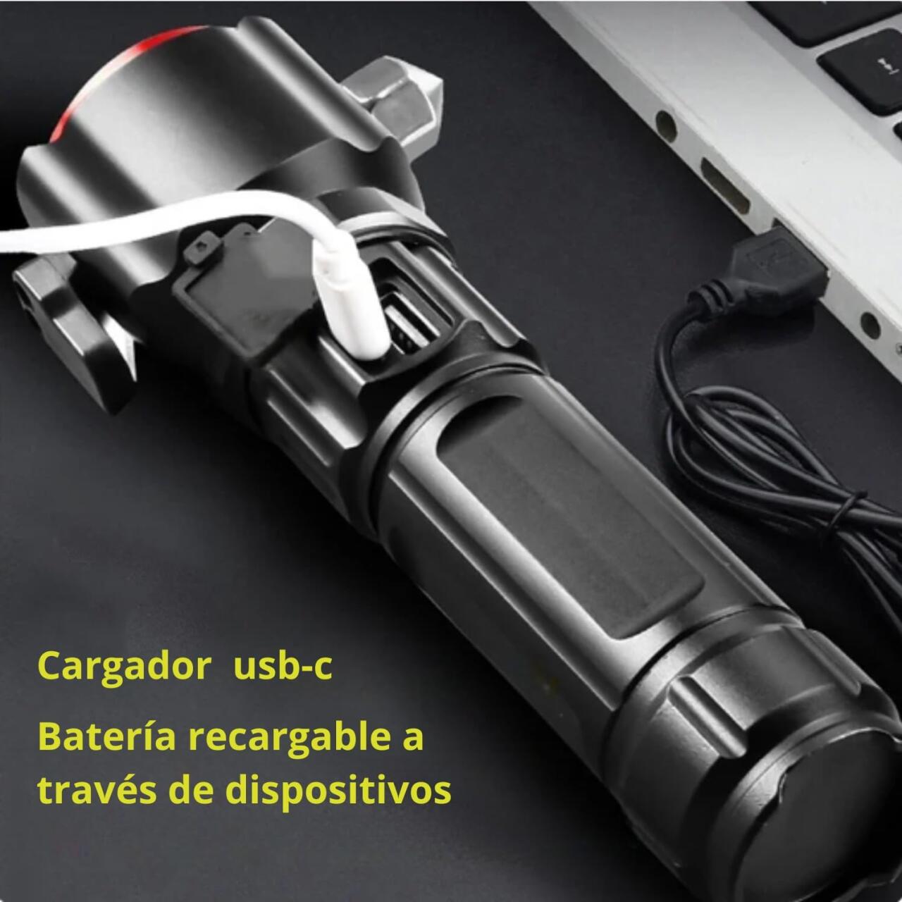 Linterna de Emergencia + Regalo Mini Linterna Llavero