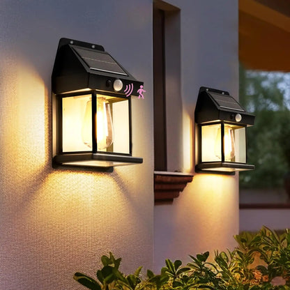 APLIQUE PARED LED SOLAR