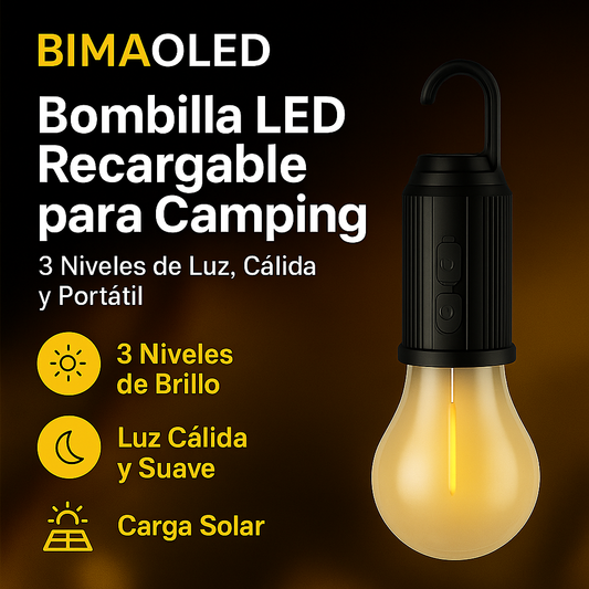 BOMBILLA LED RECARGABLE BIMAOLED