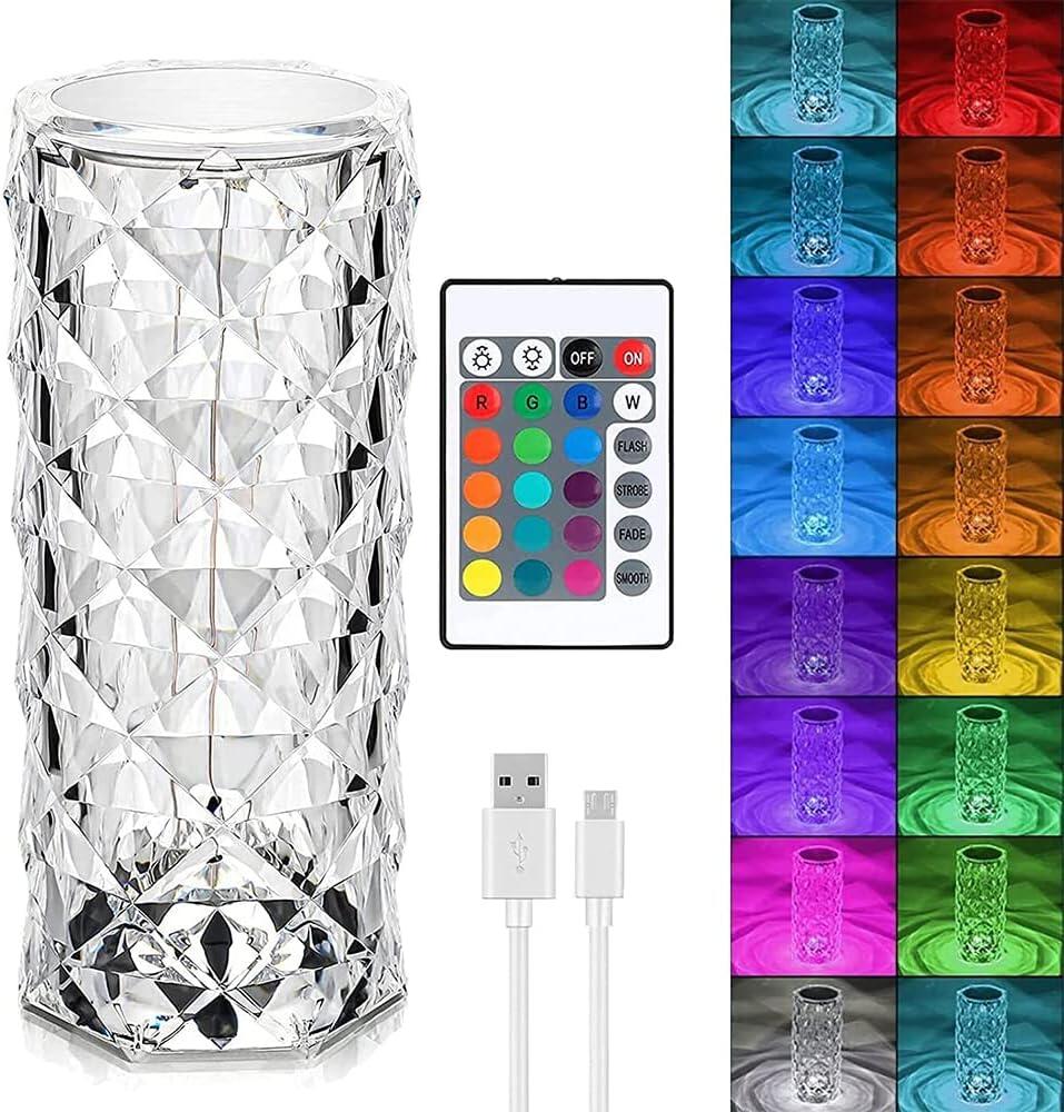 Lámpara LED Táctil Multicolor — Crea tu Ambiente Relajante