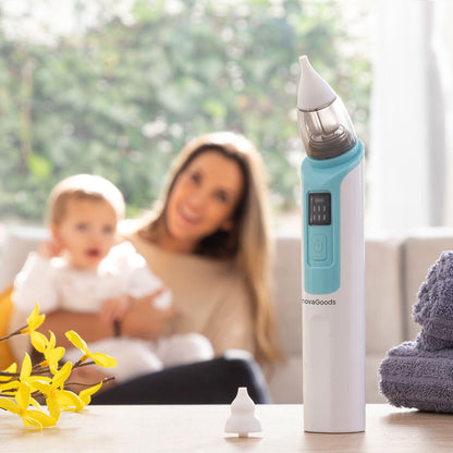 Aspirador Nasal Eléctrico para Bebés – Limpieza Suave y Segura