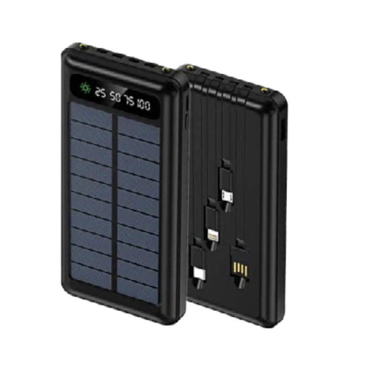 Powerbank con carga solar de 10.000 mAh