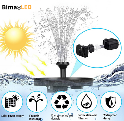 Fuente Solar Decorativa para Jardín